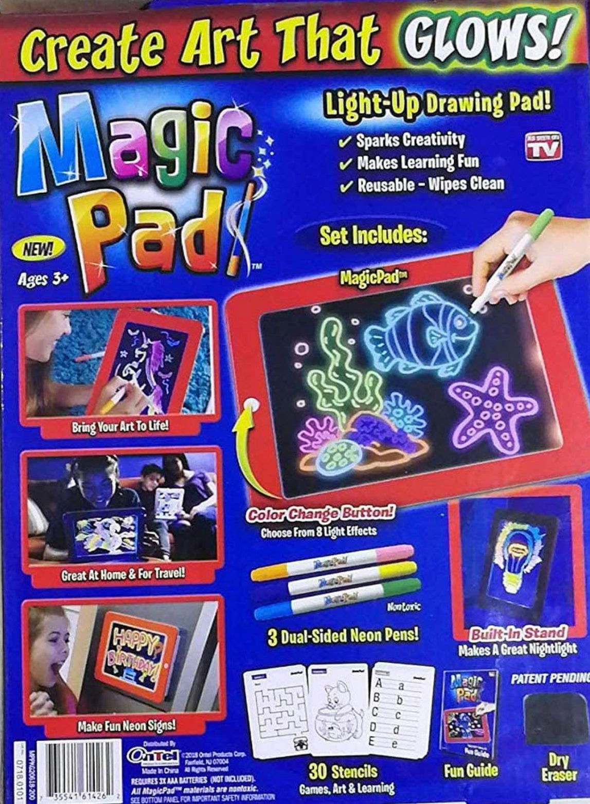 Magic-pad lavagna per bambini 3D - HegoShop